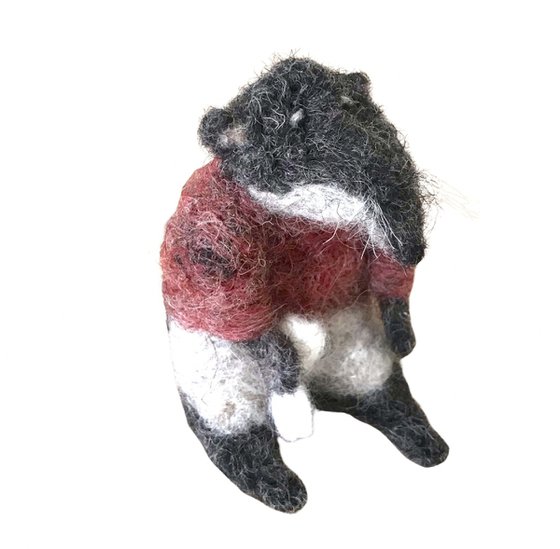 Felted wool Architect shrew