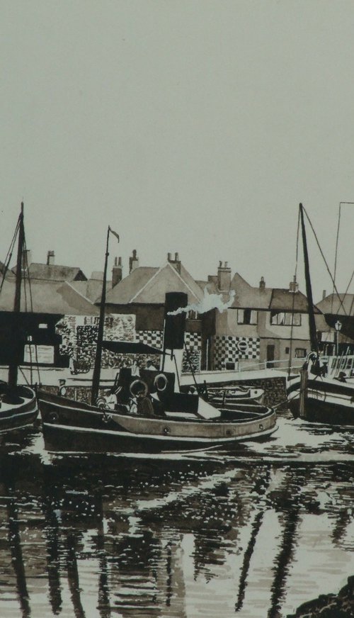 Swing Bridge at Sandwich by Philip Baker