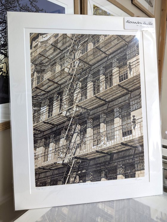 Fell Street Fire Escapes