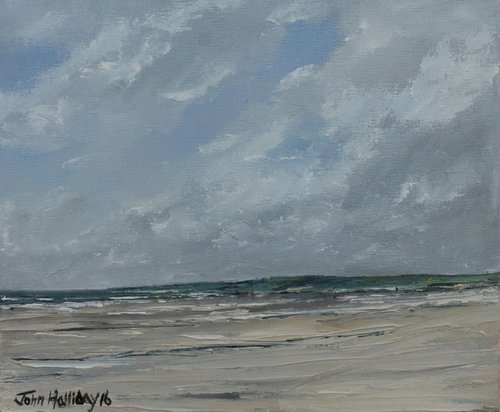 Cold Afternoon for the beach by John Halliday