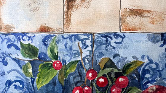 Portuguese Harvest – Ruby Pomegranates