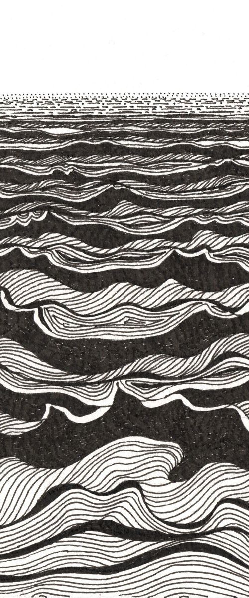 Sea Waves by Nives Palmić