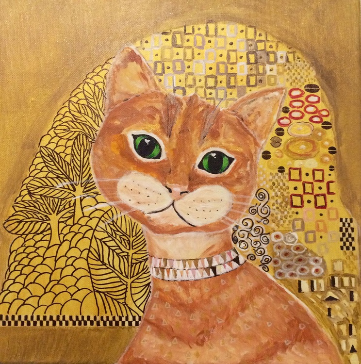 Augmented Reality Art Alma S Cat The Golden I Artfinder