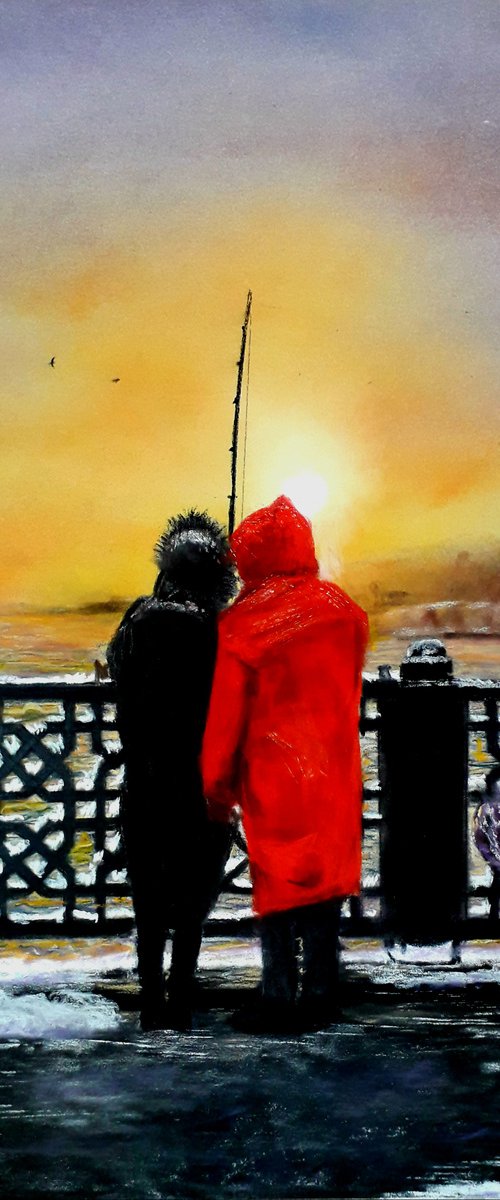 GALATA BRIDGE- II ISTANBUL by Semire Akyazı