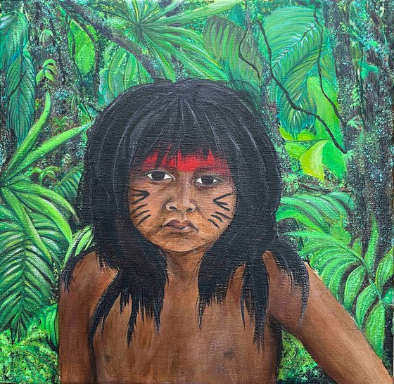 Niña Yanomami