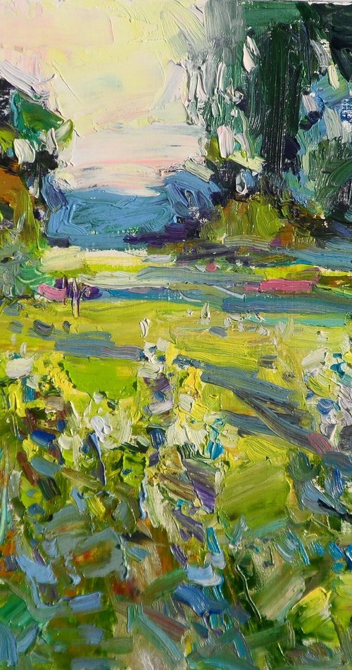 " summer garden " by Yehor Dulin