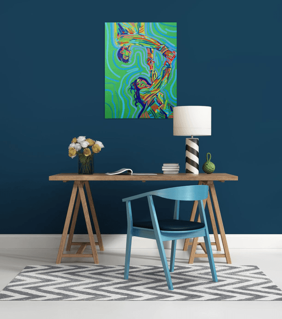 In the heat of the morning