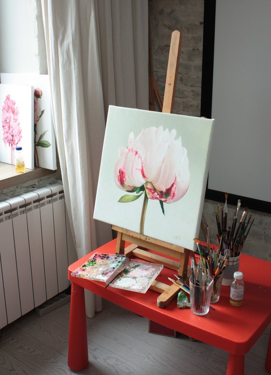 pink peony