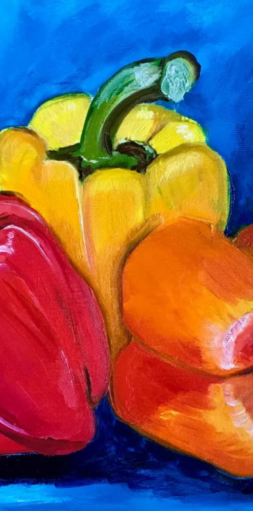 Peppers 6 by Olga Koval