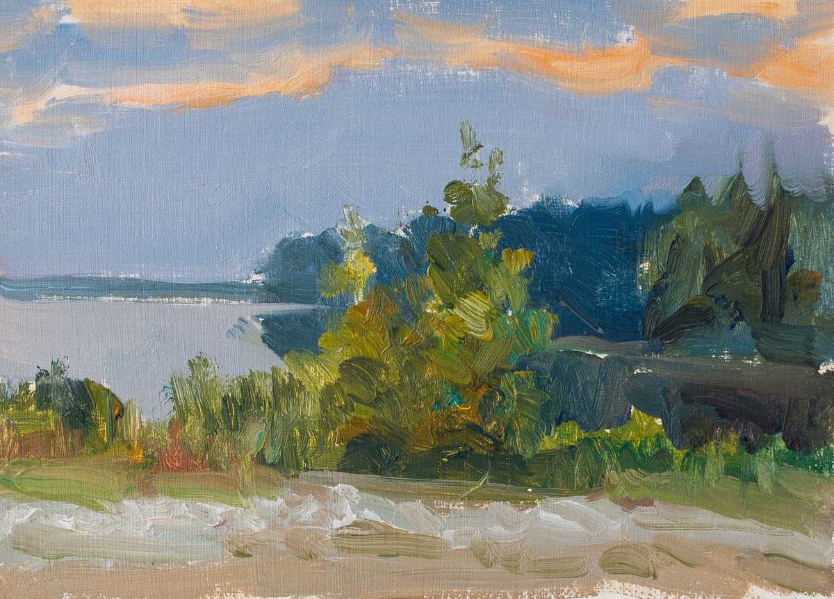 July Evening study by Kirill Kornilov