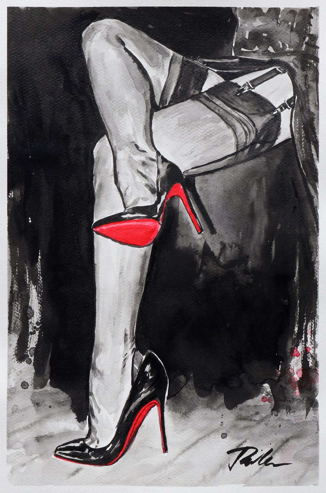 Drawing Arte Louboutin 