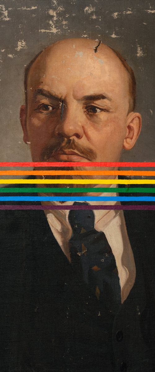 Rainbow Lenin by Oleksandr Balbyshev