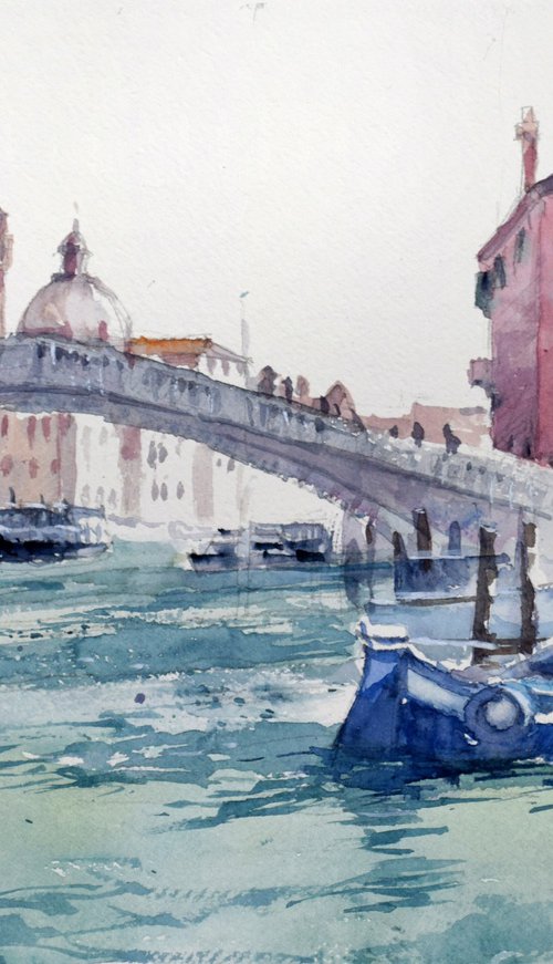 Grand canal in Venice by Goran Žigolić Watercolors