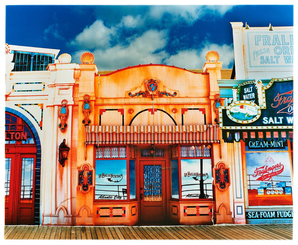 Urban And Pop Cityscapes Photograph By Richard Heeps, 36 X 29", La Belle Femme In The Sun, Original Artwork