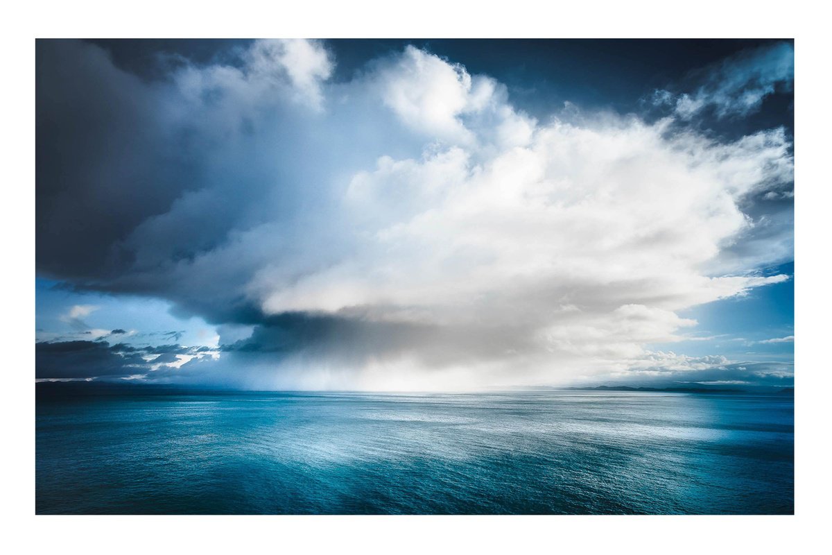 Abstract Landscape Photograph By Lynne Douglas, 64 X 44", Skyestorm I, Original Artwork