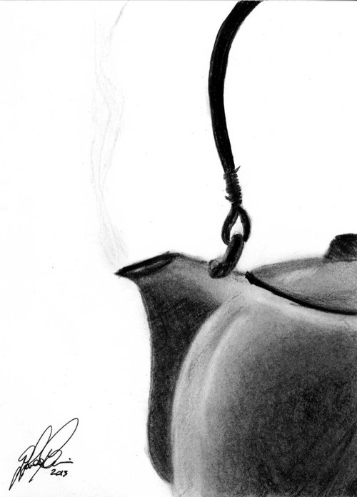Japanese Teapot by Gianluca Cremonesi