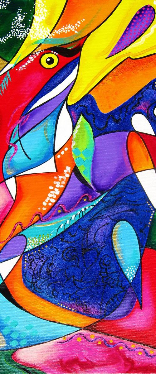 Echoes of Taino and Vejigantes by Galina Victoria