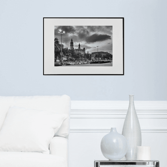 " Passeig de Colom, Barcelona "  Limited Edition 1 / 50