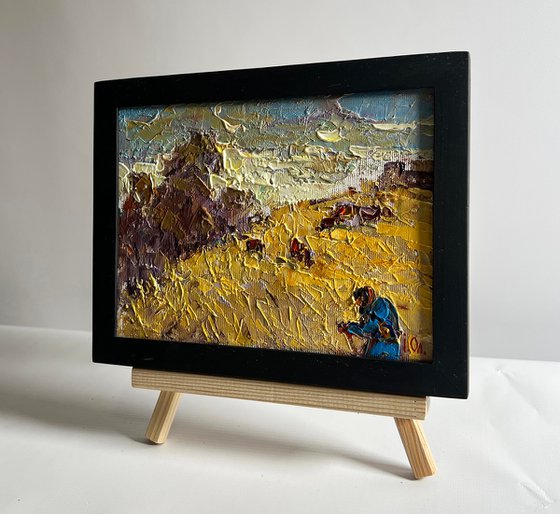 Autumn golden fields