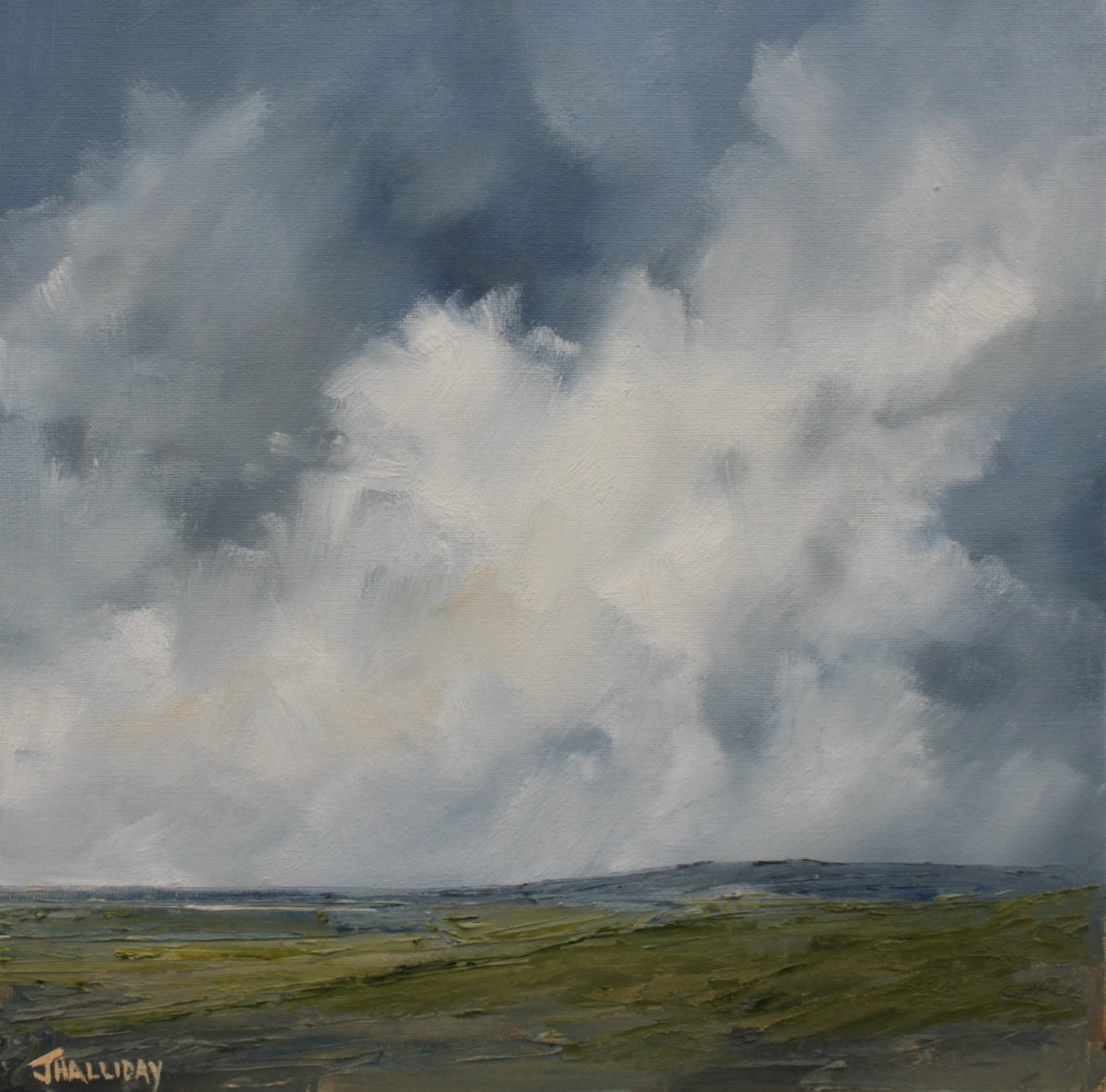 Billowing Cloud, Irish Landscape by John Halliday