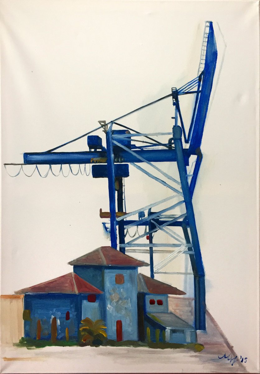 Port - crane3 by Szabrina Maharita