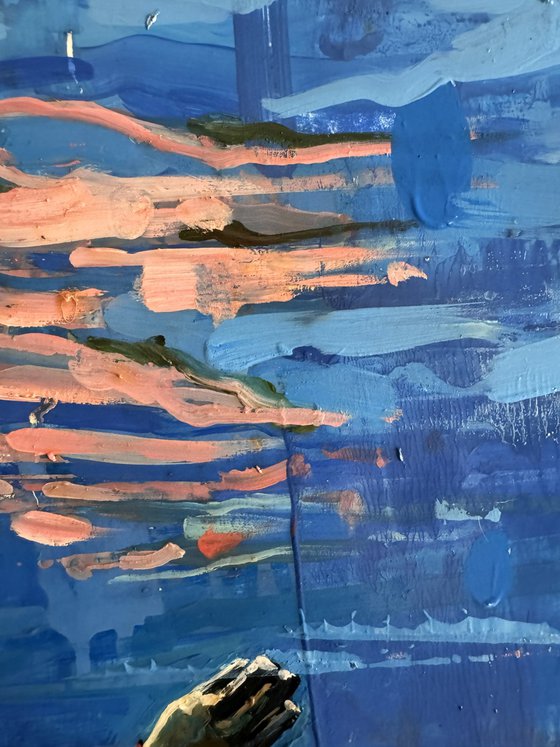 Where water dreams of wing