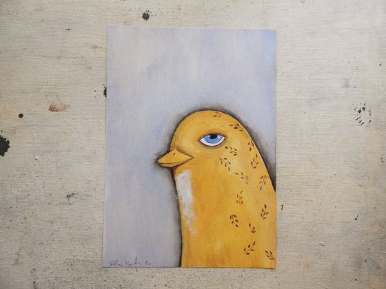 The yellow bird