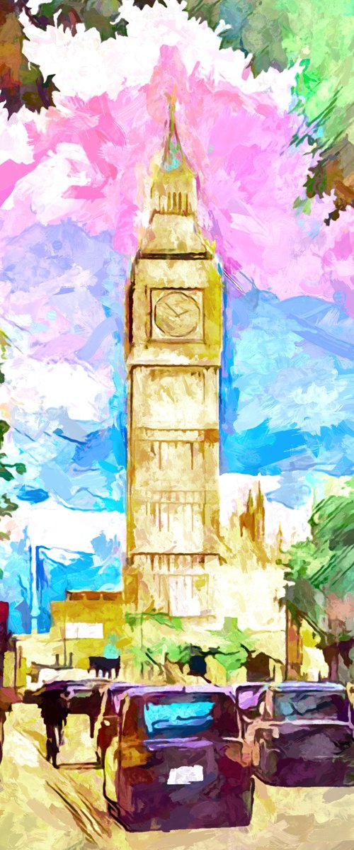 Big Ben - London by KM Arts