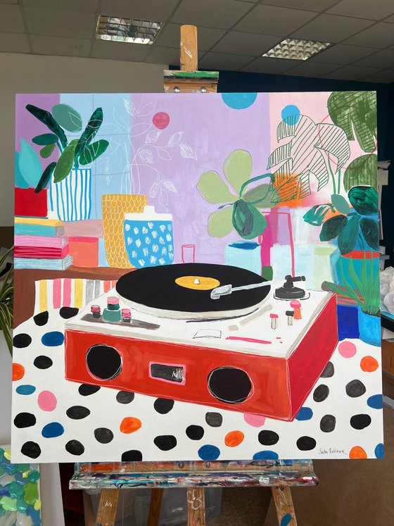 Retro Record Player