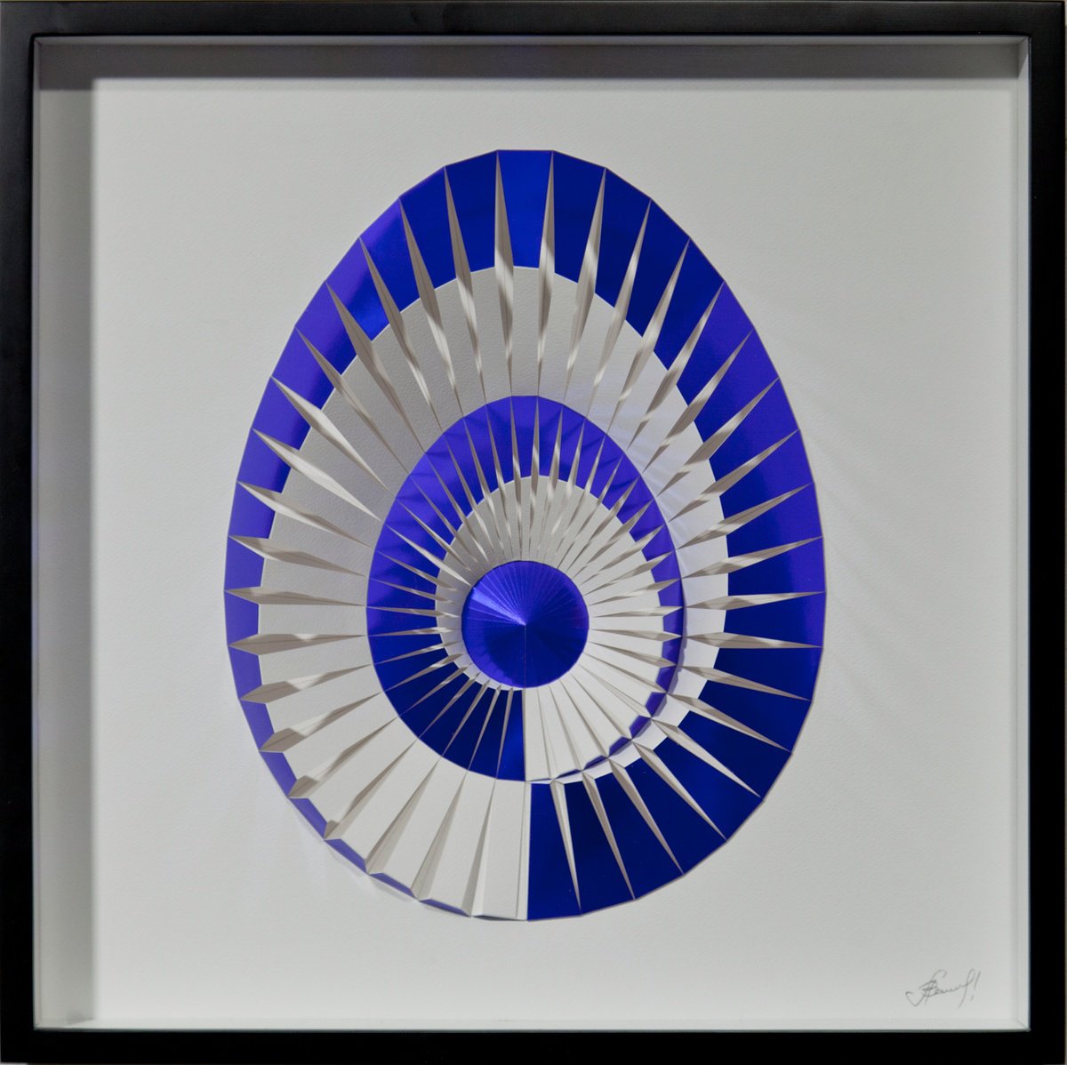 Geometric Abstract Sculpture By Letovbarski Artlab, 20 X 20", Singula, Original Artwork