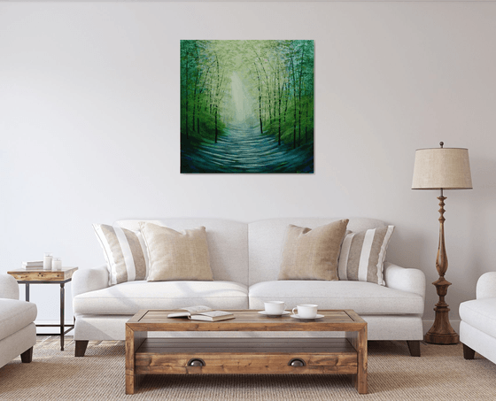 Sunlight Serenade Forest Glade