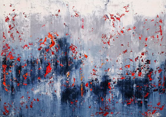 170x120cm. / abstract painting / Abstract 1230