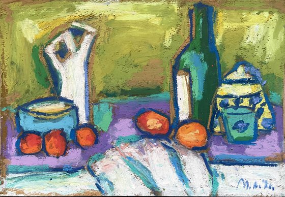 Still Life With Oranges