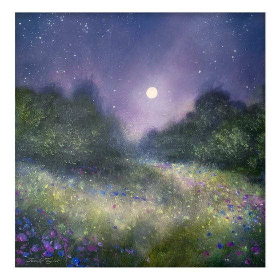 Bluebells Under The Moon No 2