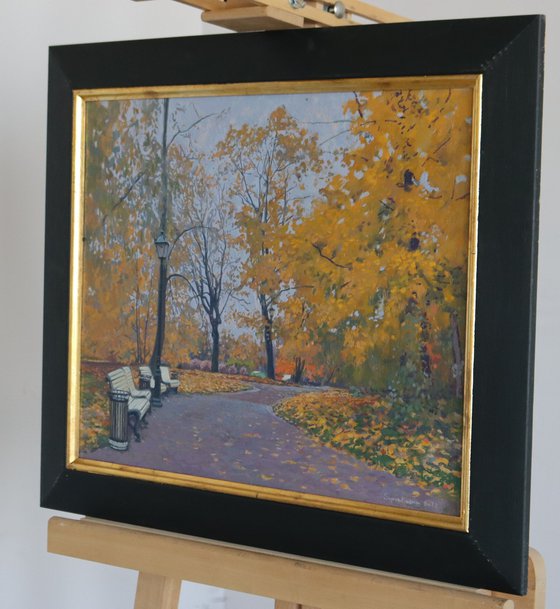 Autumn in Tsaritsyno Park