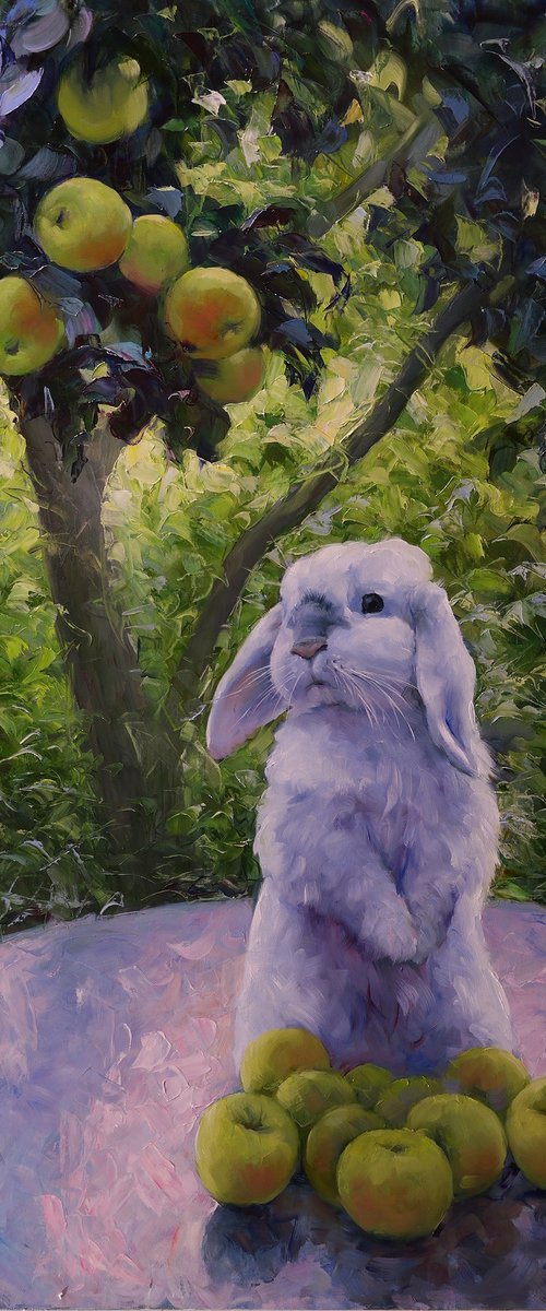 "Breakfast in the garden" by Gennady Vylusk