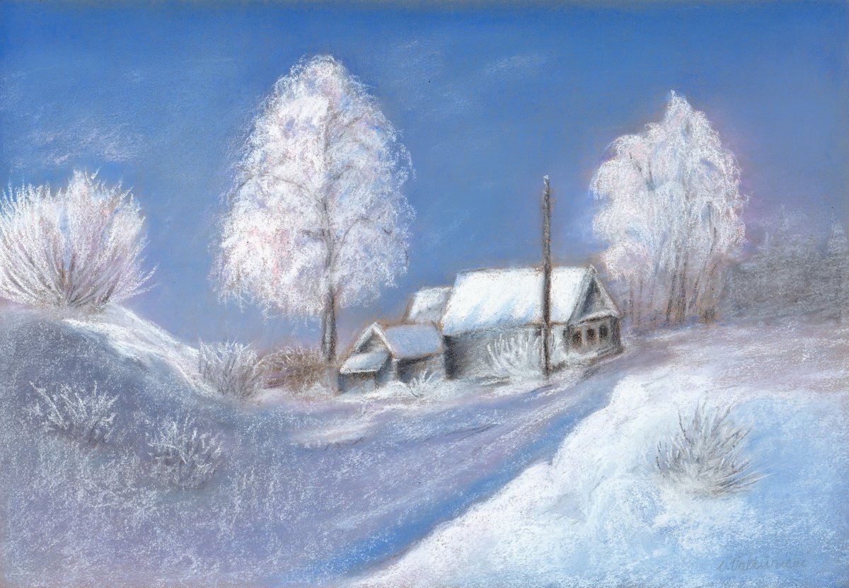 Winter by Vanda Valkuniene