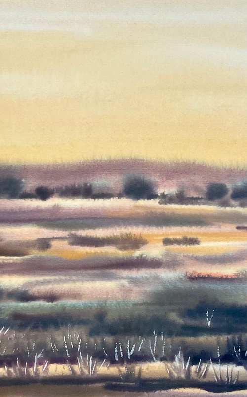 Celtic landscape by Samantha Adams