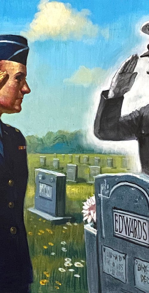 Salute Across Time(Commission) by Paul Cheng