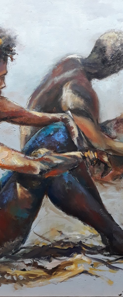 SAN PEOPLE FROM NAMIBIA by Maylu García