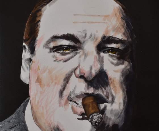 Portrait of Tony Soprano