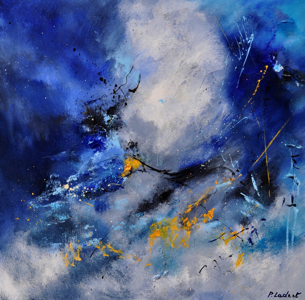 Blue flight by Pol Henry Ledent