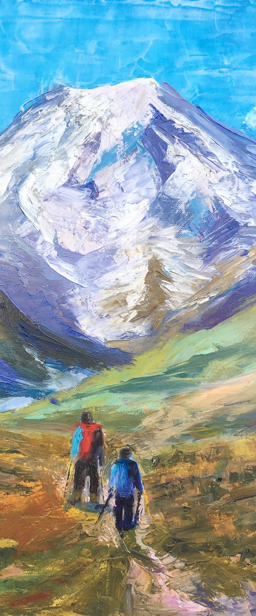 The path to the top by Elena Sokolova