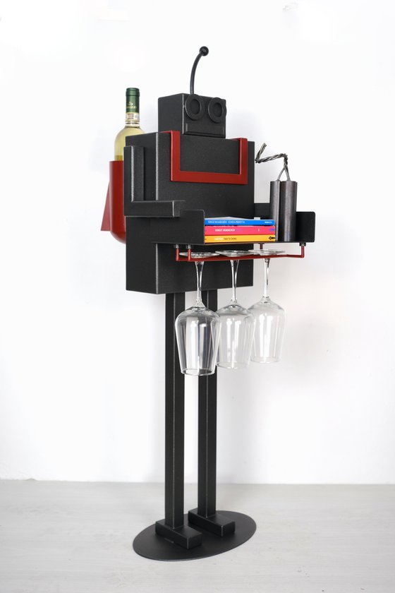 ASTROROBOOK METALLIC BLACK/BORDEAUX N2