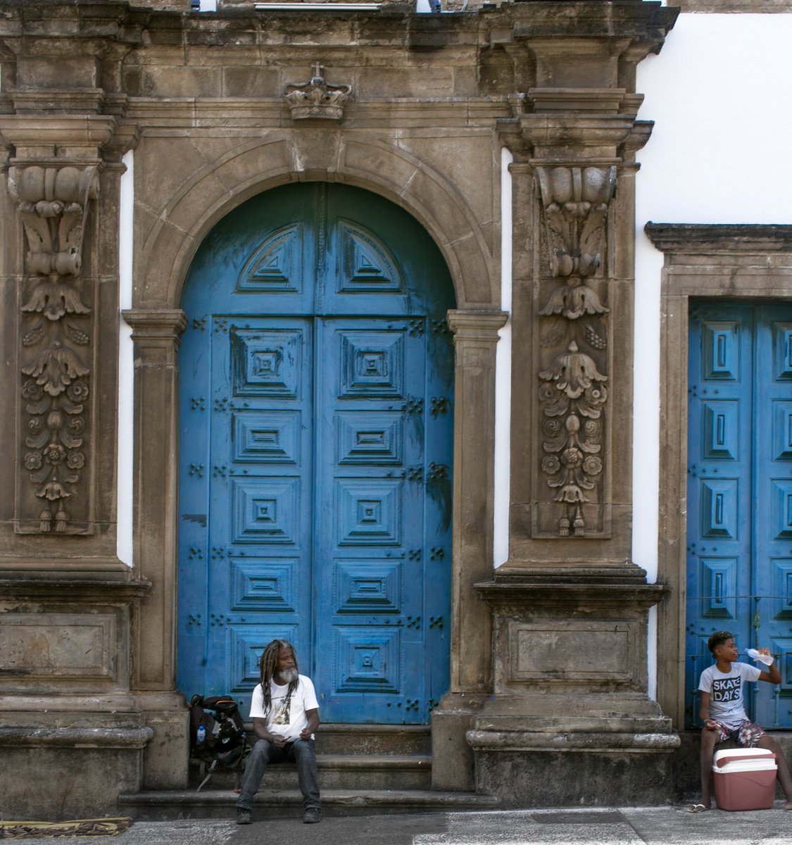Photorealistic Photograph , Azul Colonial - Salvador By Chiara Vignudelli, 12 X 12, Artwork For Sale On Artfinder