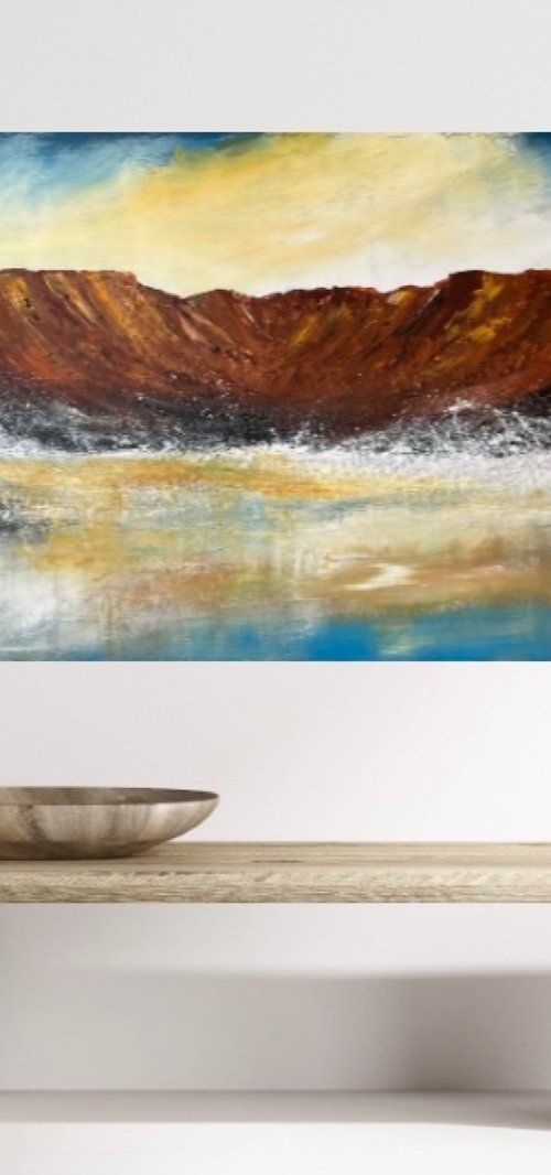 Moving mountains for you by Lidia Gaudiano