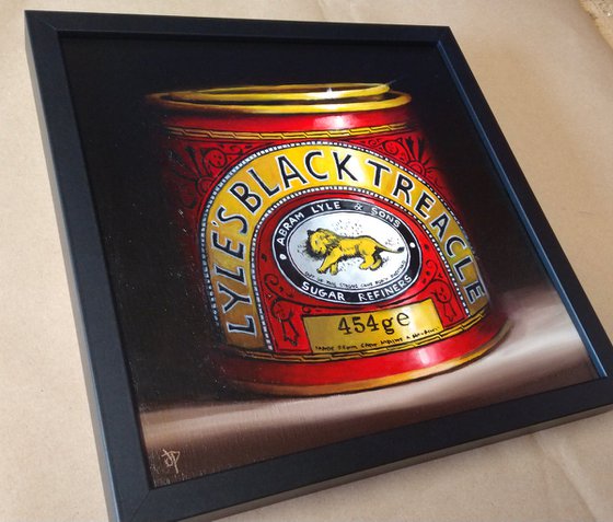 Lyles Black treacle, still life