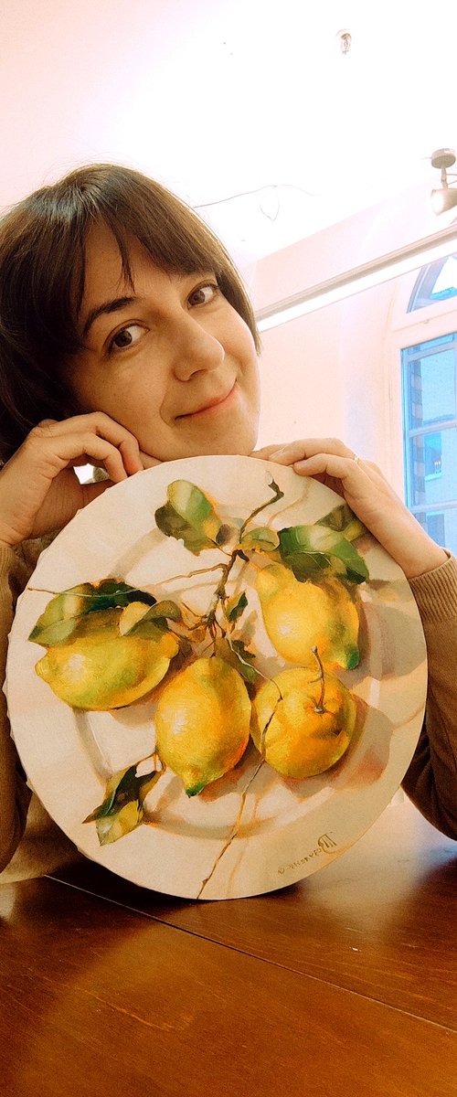 Sun on the plate by Tetiana Zozulenko