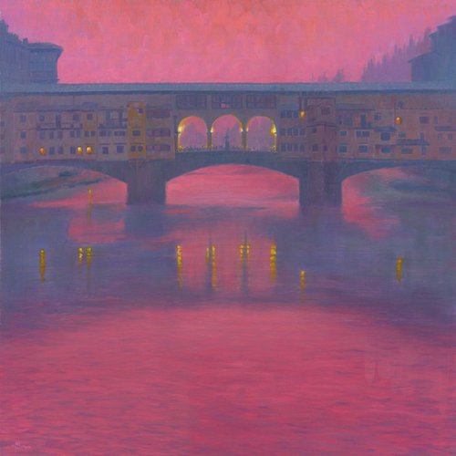 Dusk, Ponte Vecchio by Mark Harrison