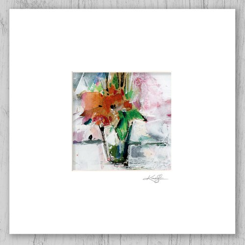 Floral Daydream 7 - Floral Watercolor Painting by Kathy Morton Stanion by Kathy Morton Stanion